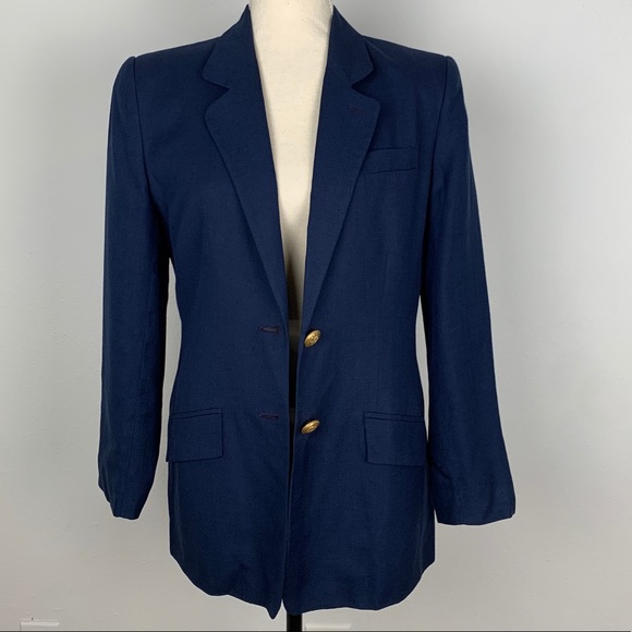 Talbots Petites blue blazer - Picture 1 of 3